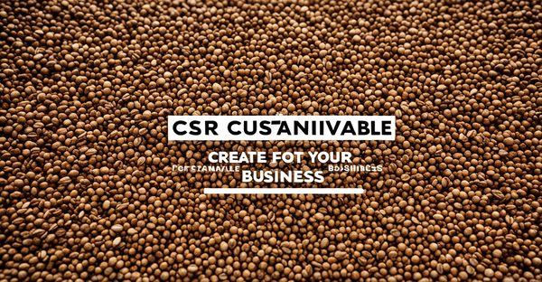 Conseil rse : créez de la valeur durable pour votre entreprise