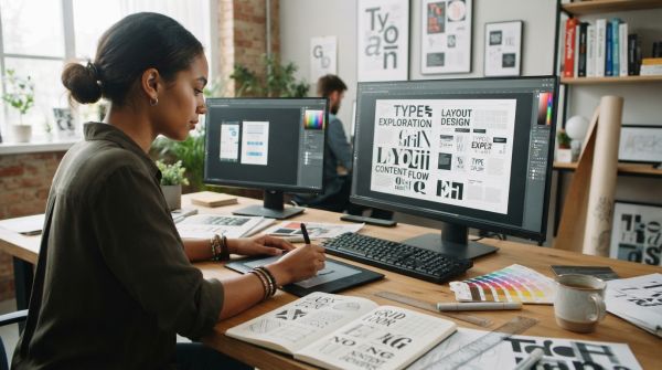 Principes de l'art de la typographie et création de contenu